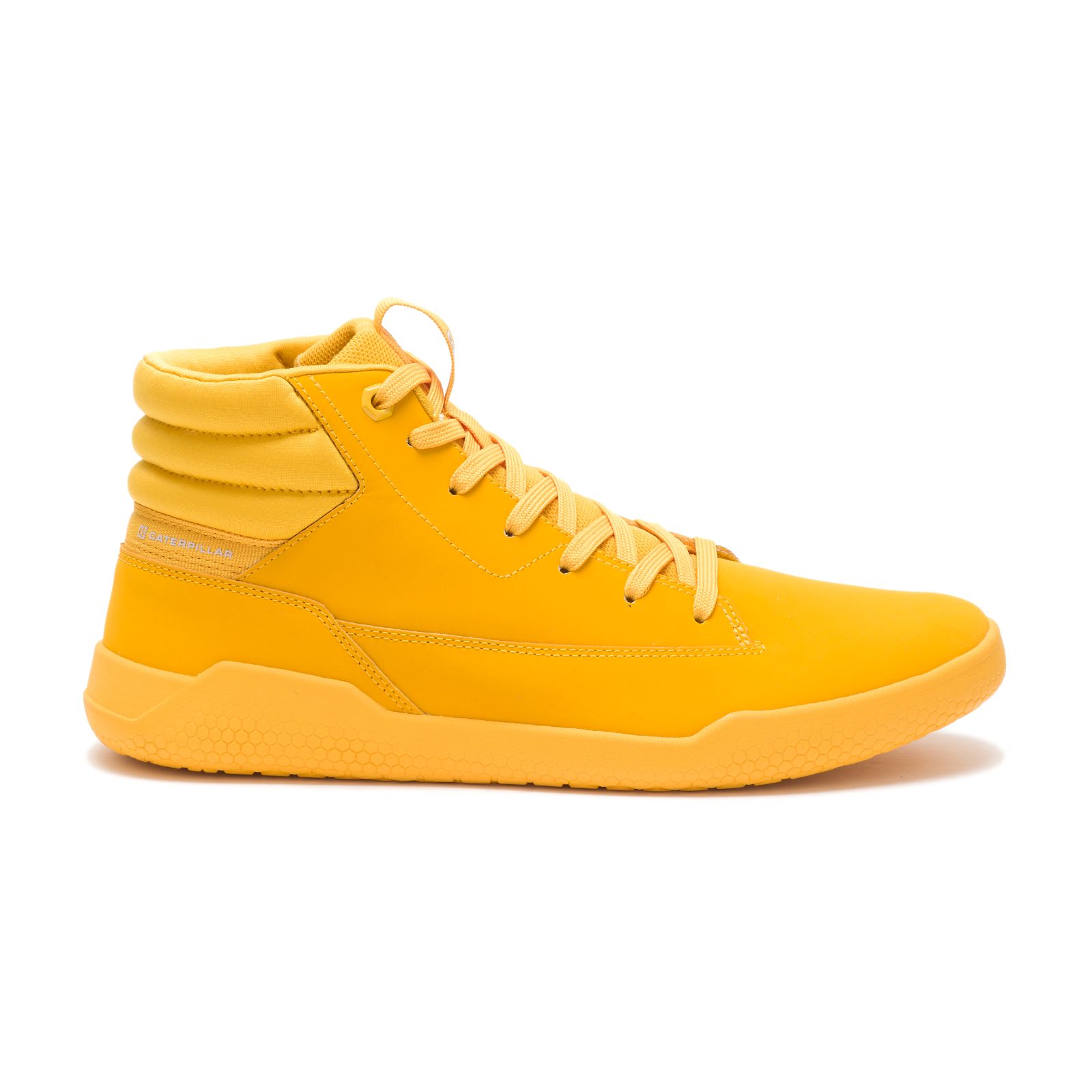 Caterpillar Men's Code Hex Hi Sneakers Yellow CAT-92576